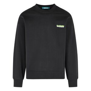 Barrow Black Cotton Sweatshirt Men